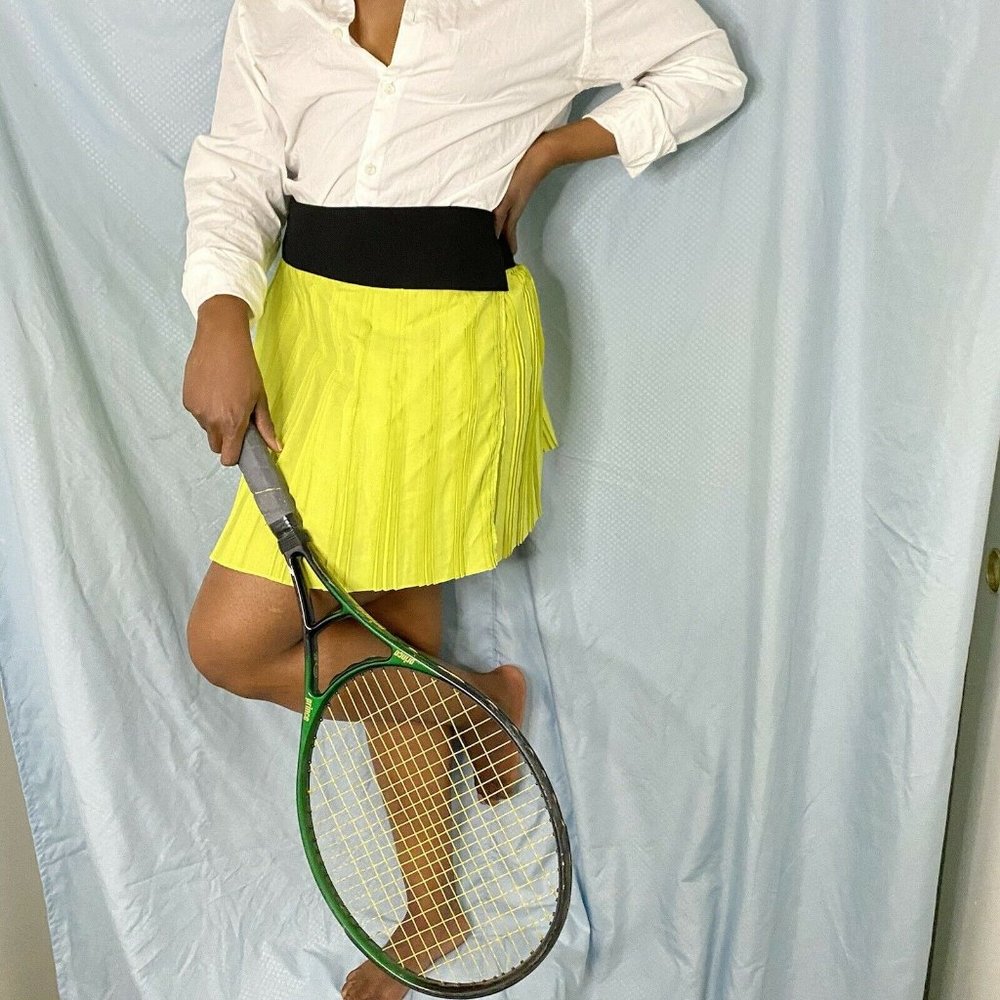 W118 by Walter trendy highlighter tennis skirt